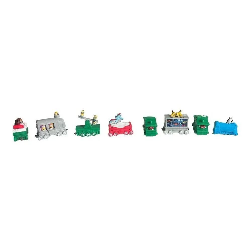 McDonalds 2017 Christmas Holiday Train Collectible Character Toys